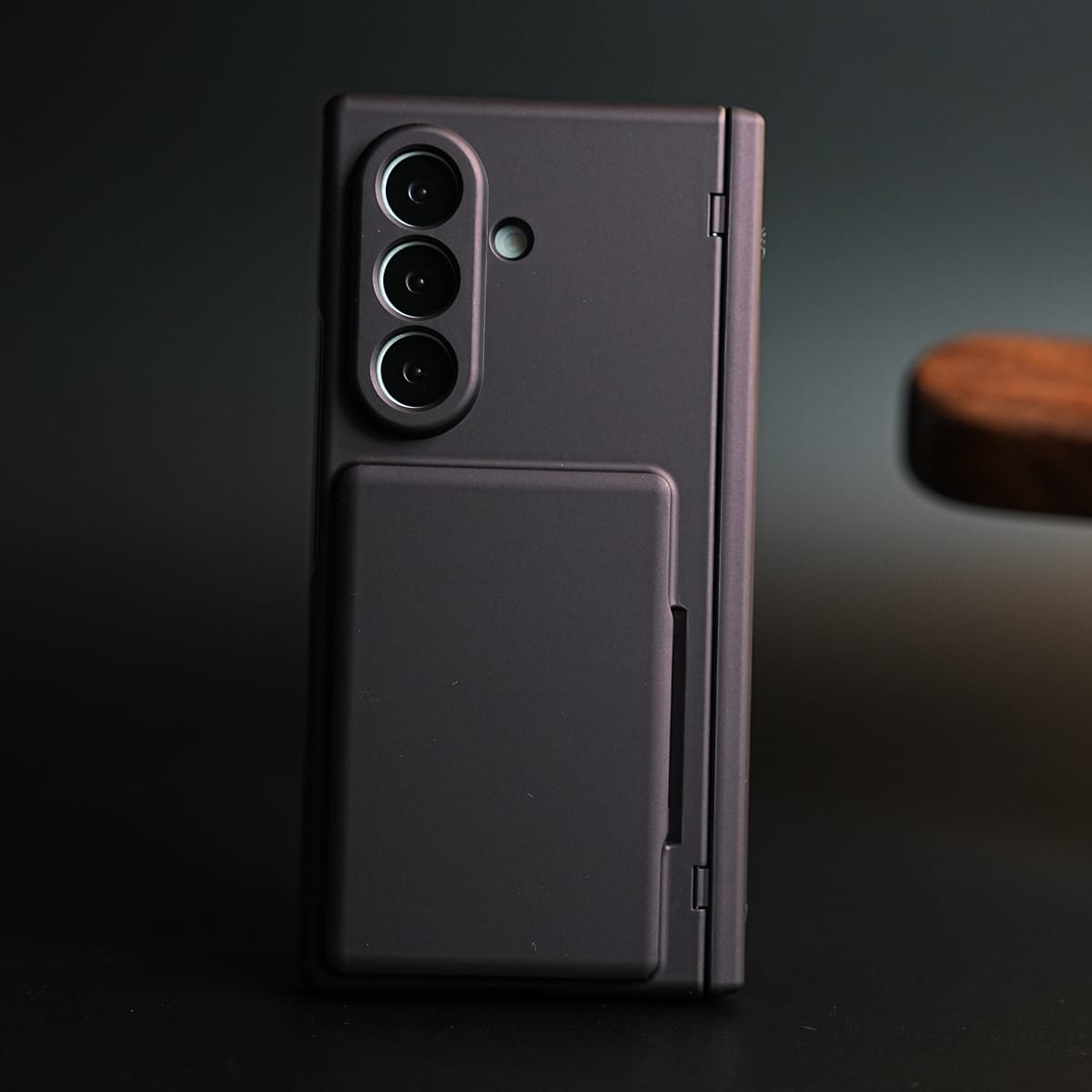 Premium Silk Matte Case for Samsung Galaxy Z Fold 8 Ultra | Built-In Card Holder & Hinge Protection