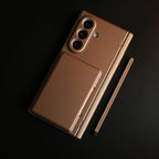 Premium Silk Matte Case for Samsung Galaxy Z Fold 8 Ultra | Built-In Card Holder & Hinge Protection