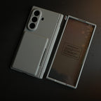 Premium Silk Matte Case for Samsung Galaxy Z Fold 8 Ultra | Built-In Card Holder & Hinge Protection