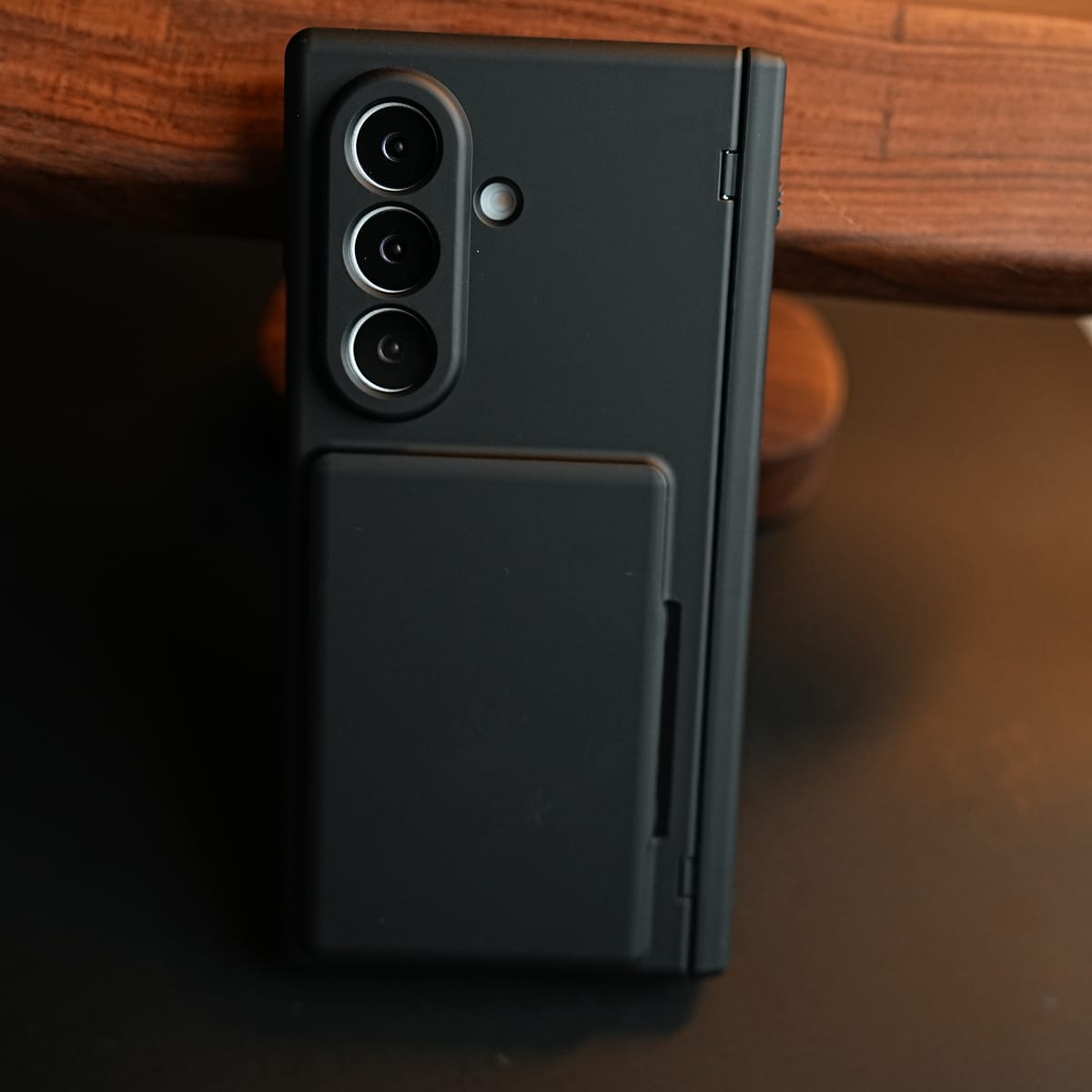 Premium Silk Matte Case for Samsung Galaxy Z Fold 8 Ultra | Built-In Card Holder & Hinge Protection
