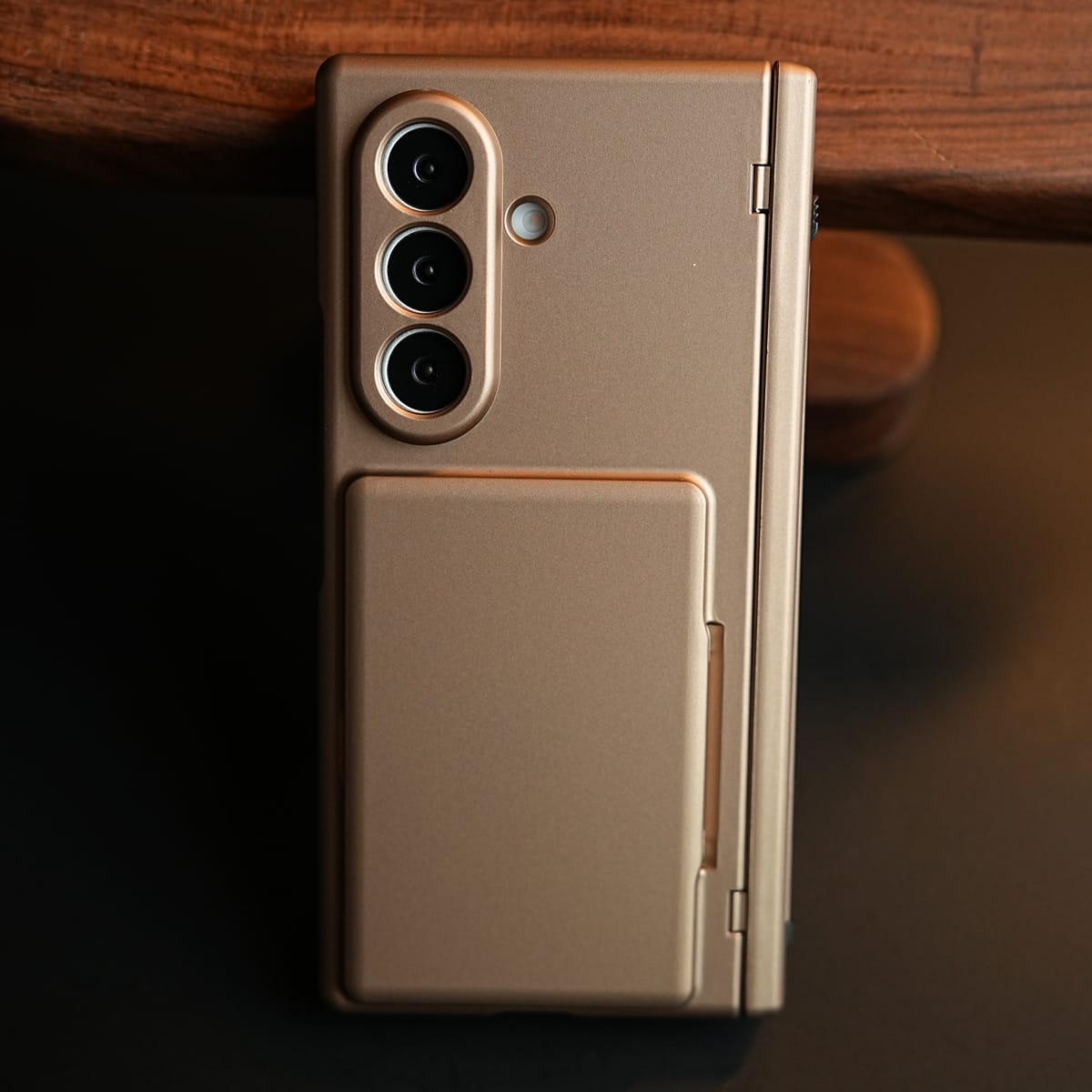 Premium Silk Matte Case for Samsung Galaxy Z Fold 8 Ultra | Built-In Card Holder & Hinge Protection
