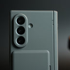 Premium Silk Matte Case for Samsung Galaxy Z Fold 8 Ultra | Built-In Card Holder & Hinge Protection