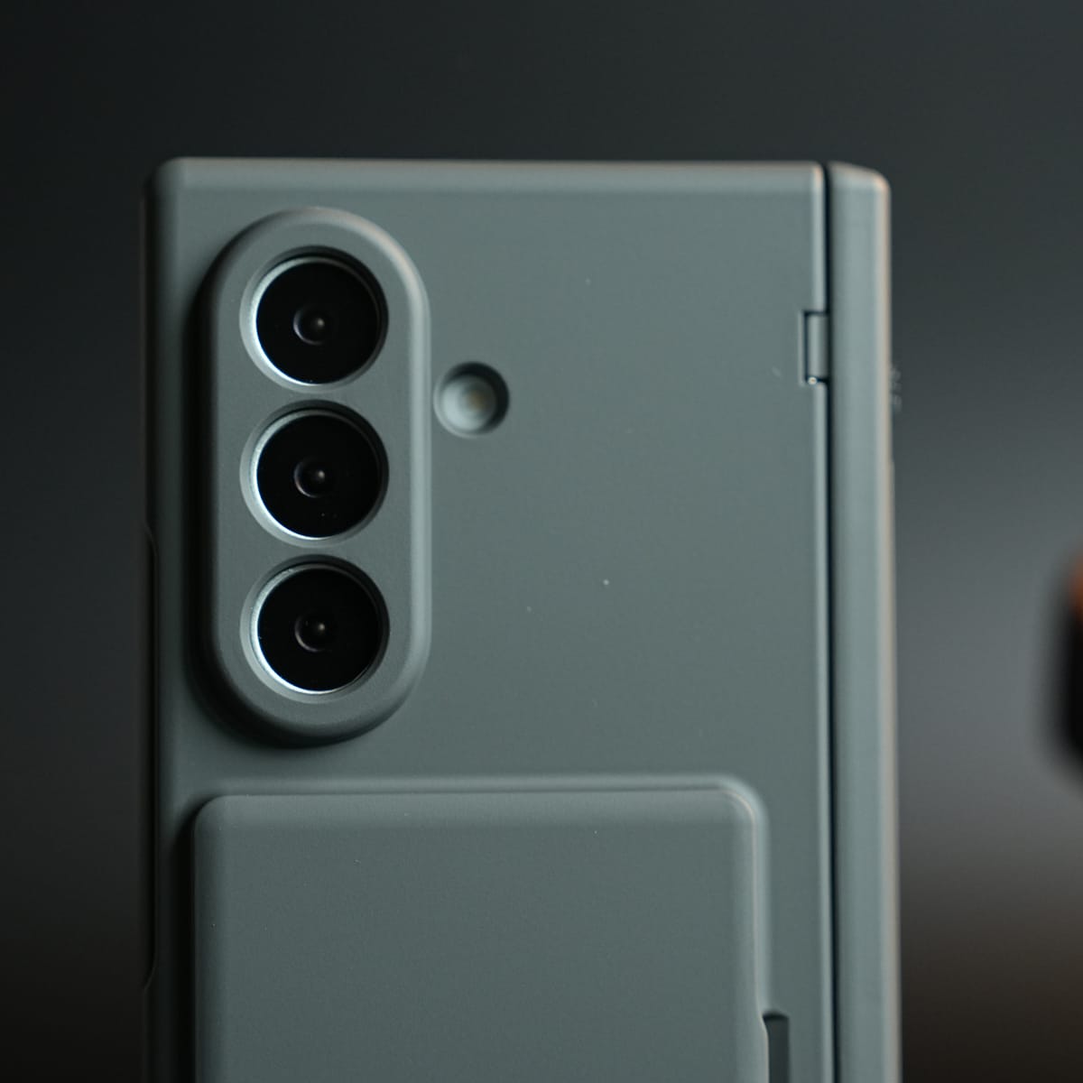 Premium Silk Matte Case for Samsung Galaxy Z Fold 8 Ultra | Built-In Card Holder & Hinge Protection