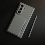 Premium Silk Matte Case for Samsung Galaxy Z Fold 8 Ultra | Built-In Card Holder & Hinge Protection