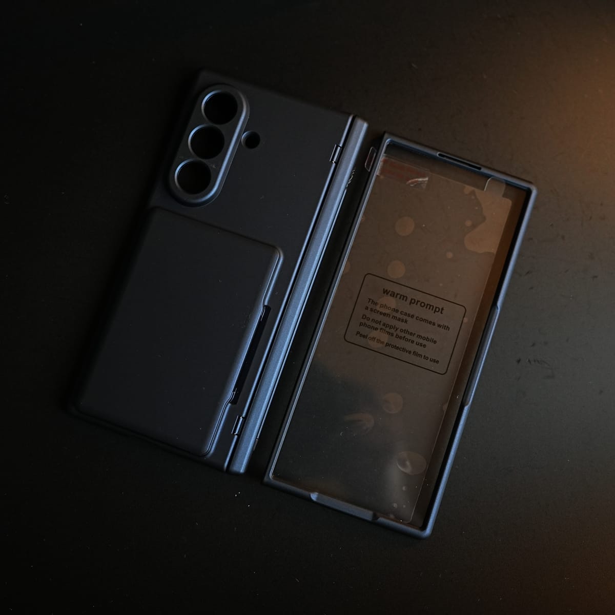 Premium Silk Matte Case for Samsung Galaxy Z Fold 8 Ultra | Built-In Card Holder & Hinge Protection