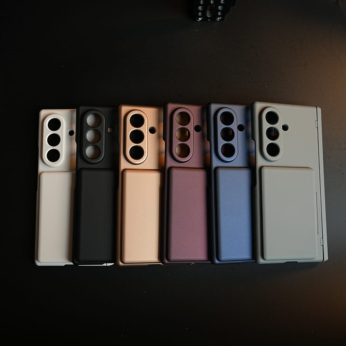 Premium Silk Matte Case for Samsung Galaxy Z Fold 8 Ultra | Built-In Card Holder & Hinge Protection