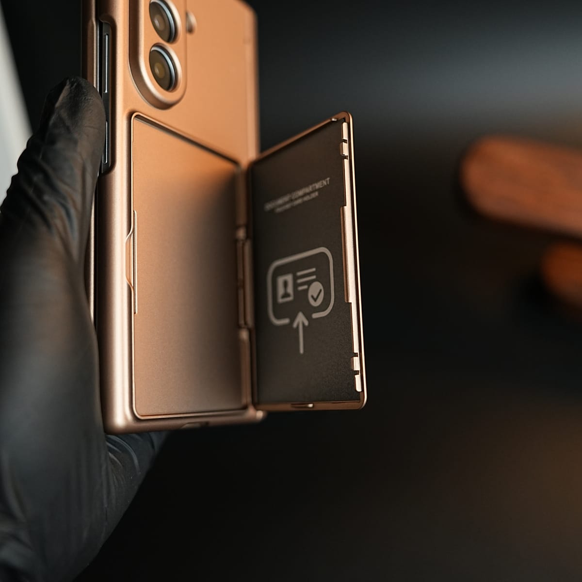 Premium Silk Matte Case for Samsung Galaxy Z Fold 8 Ultra | Built-In Card Holder & Hinge Protection
