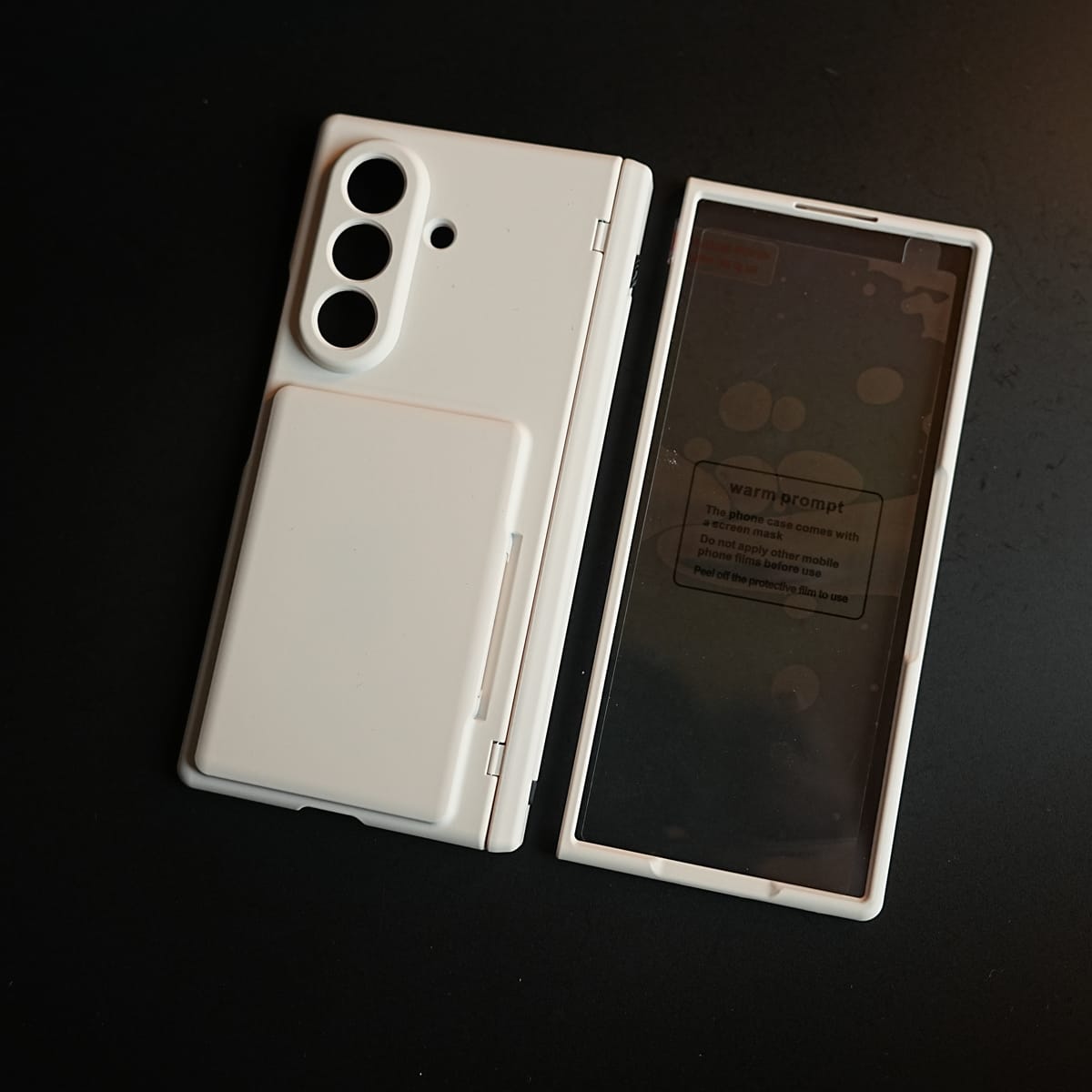 Premium Silk Matte Case for Samsung Galaxy Z Fold 8 Ultra | Built-In Card Holder & Hinge Protection