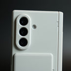 Premium Silk Matte Case for Samsung Galaxy Z Fold 8 Ultra | Built-In Card Holder & Hinge Protection
