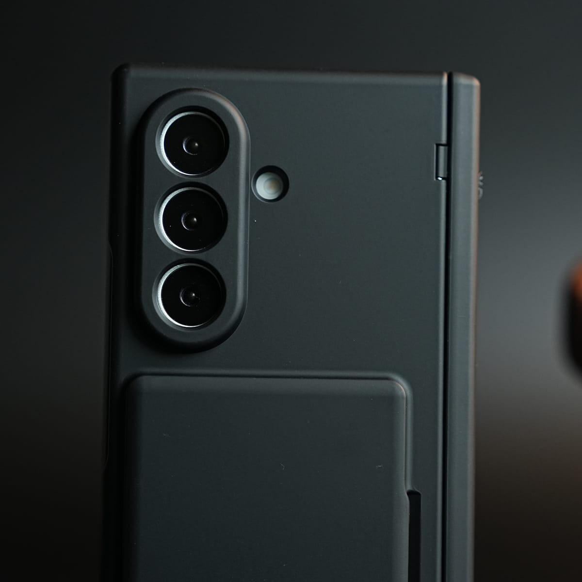 Premium Silk Matte Case for Samsung Galaxy Z Fold 8 Ultra | Built-In Card Holder & Hinge Protection