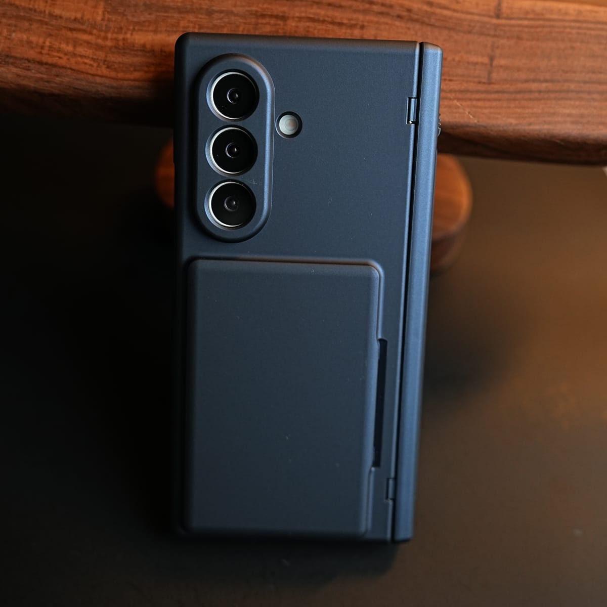 Premium Silk Matte Case for Samsung Galaxy Z Fold 8 Ultra | Built-In Card Holder & Hinge Protection