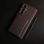 Premium Silk Matte Case for Samsung Galaxy Z Fold 8 Ultra | Built-In Card Holder & Hinge Protection