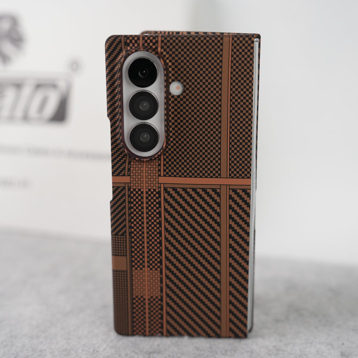 Aramid Design Hard Pc Case for Samsung Galaxy Z Fold 8 Ultra | MagSafe Cover