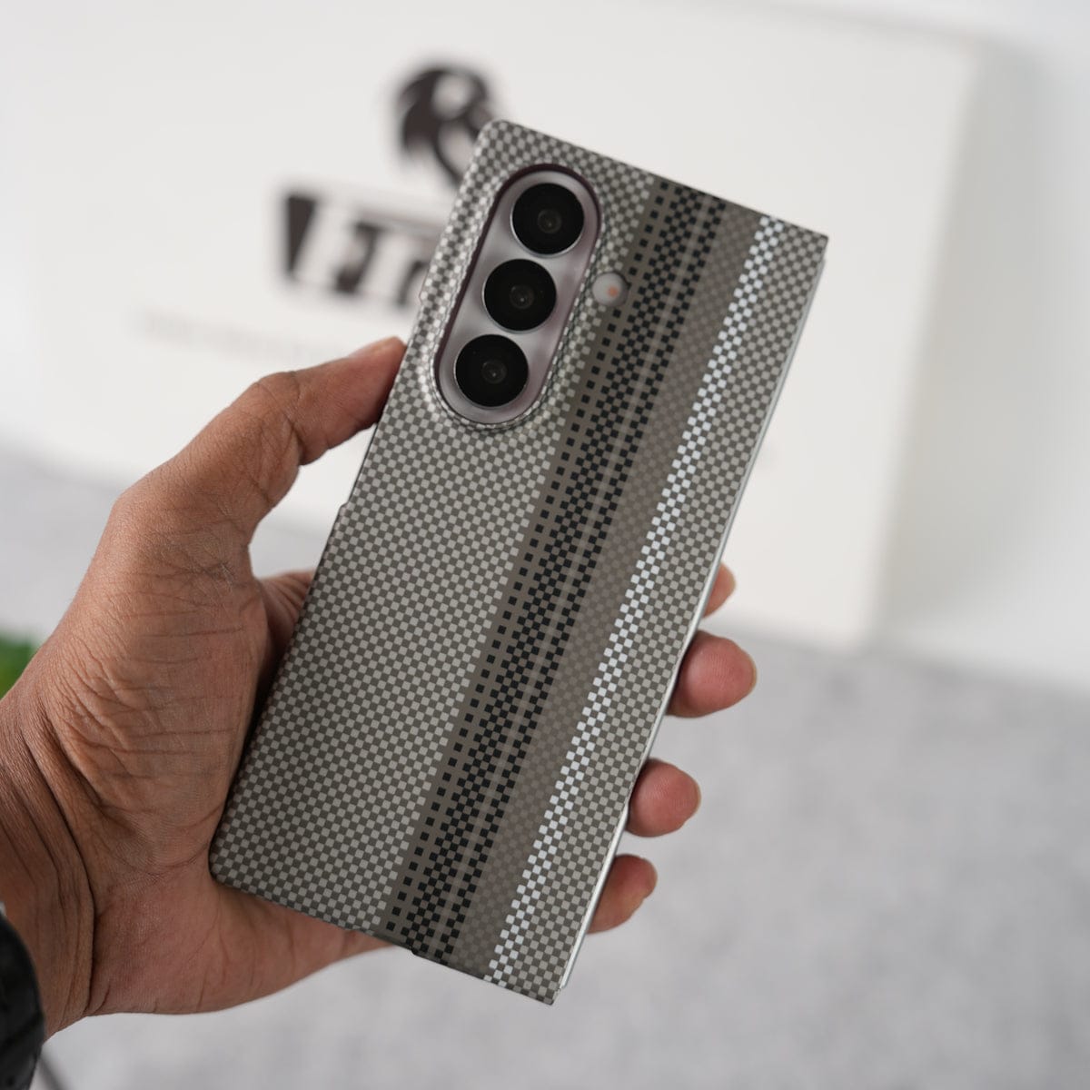 Aramid Design Hard Pc Case for Samsung Galaxy Z Fold 8 Ultra | MagSafe Cover