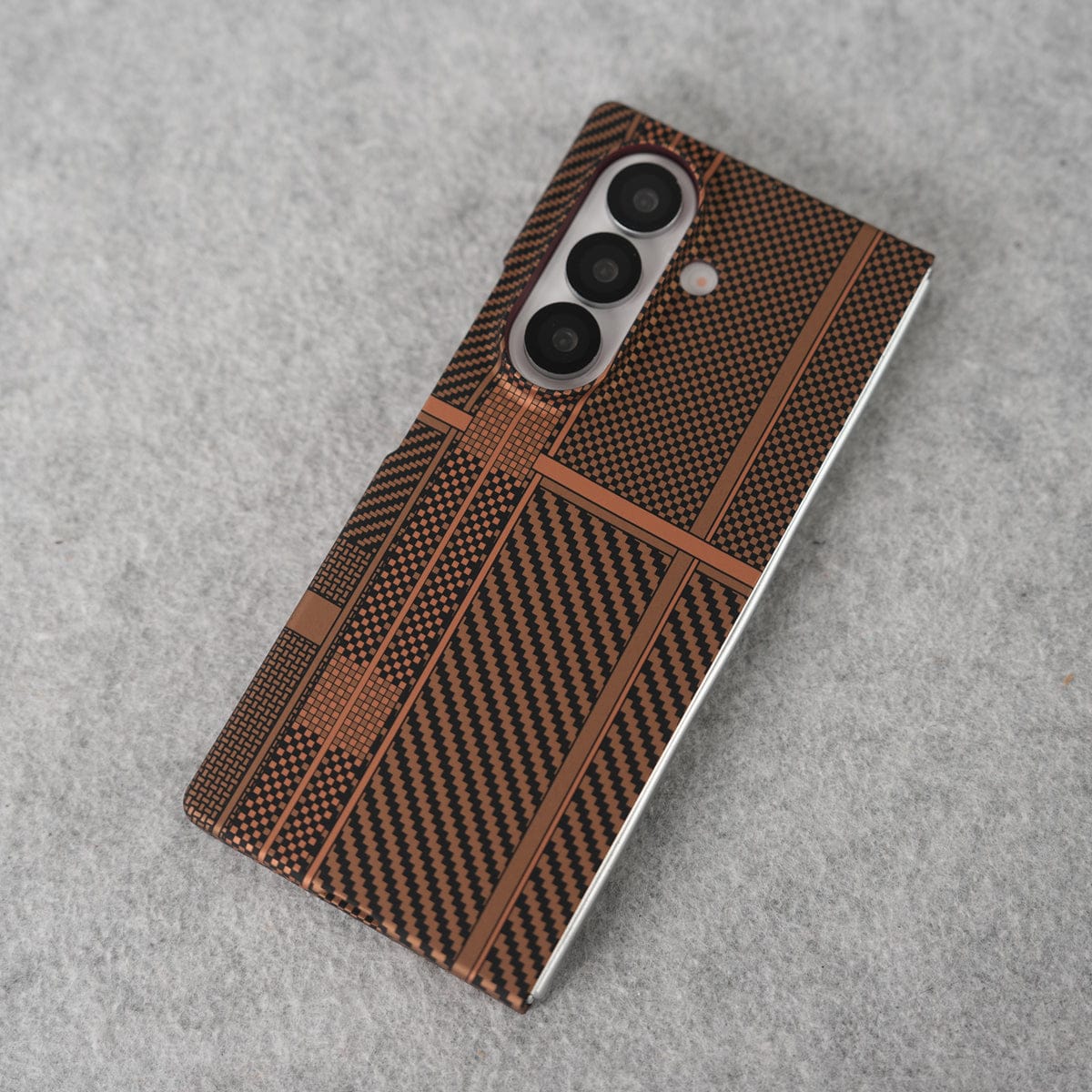Aramid Design Hard Pc Case for Samsung Galaxy Z Fold 8 Ultra | MagSafe Cover