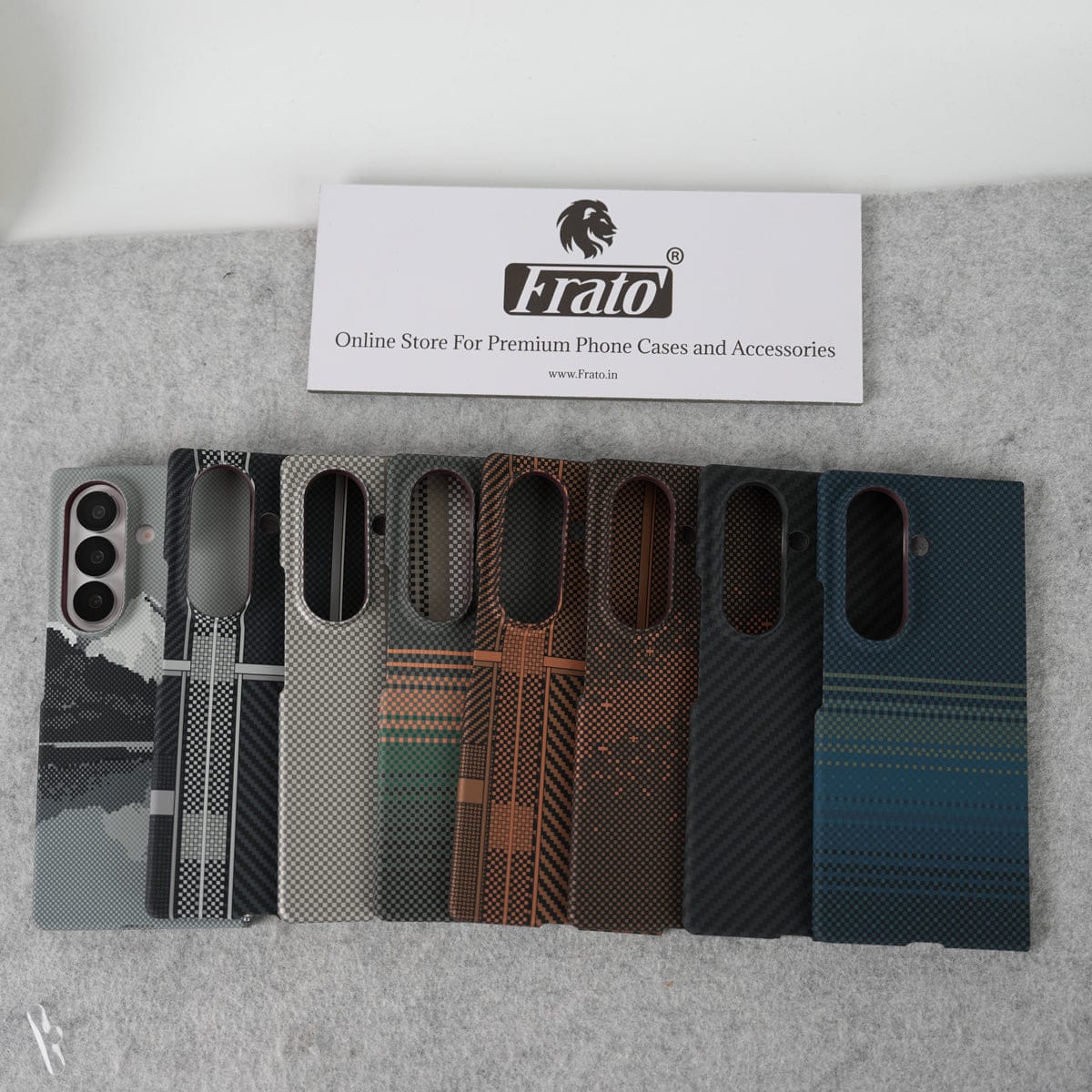 Aramid Design Hard Pc Case for Samsung Galaxy Z Fold 8 Ultra | MagSafe Cover