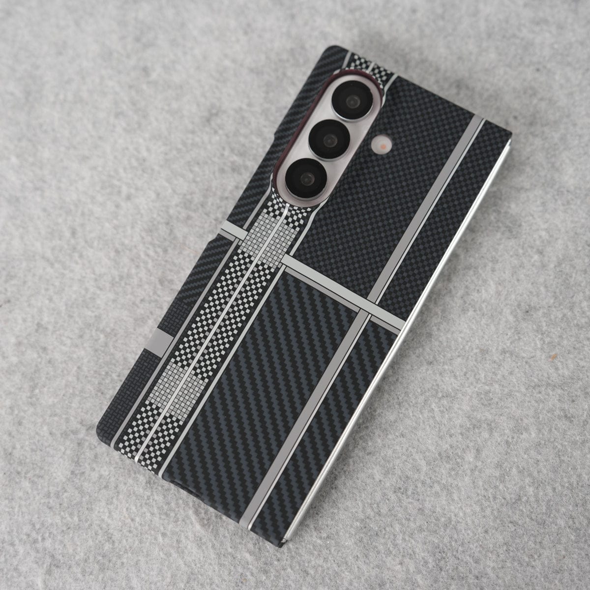Aramid Design Hard Pc Case for Samsung Galaxy Z Fold 8 Ultra | MagSafe Cover