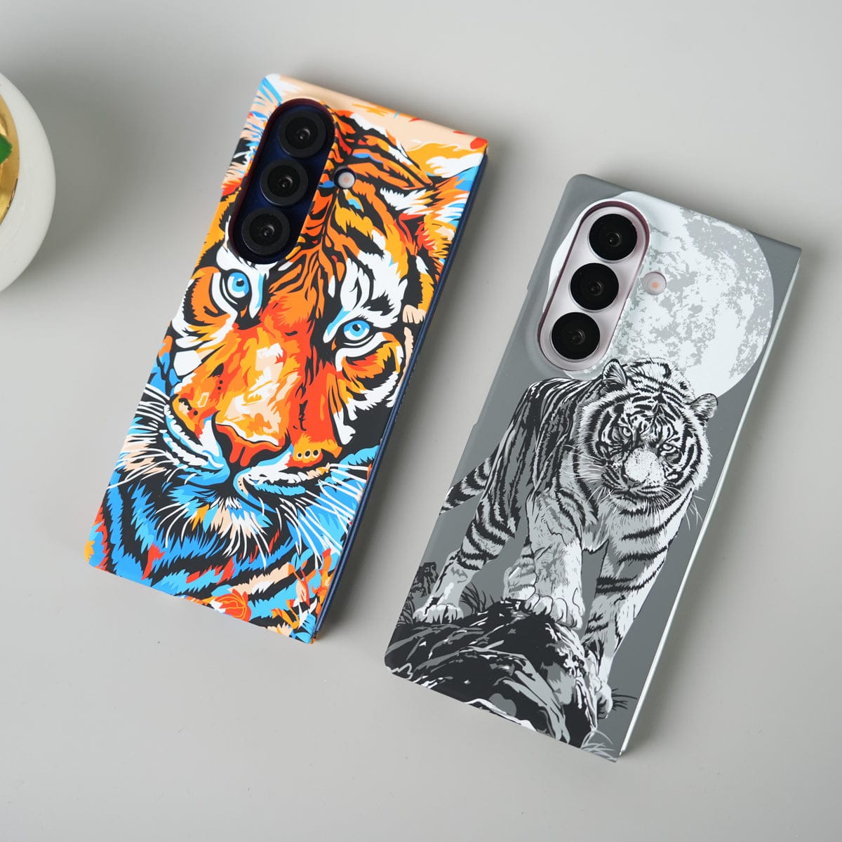 Tiger Printed Hard PC Cover for Samsung Galaxy Z Fold 8 Ultra with MagSafe | Shockproof Slim Protection