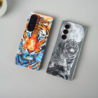 Tiger Printed Hard PC Cover for Samsung Galaxy Z Fold 8 Ultra with MagSafe | Shockproof Slim Protection