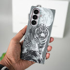 Tiger Printed Hard PC Cover for Samsung Galaxy Z Fold 8 Ultra with MagSafe | Shockproof Slim Protection