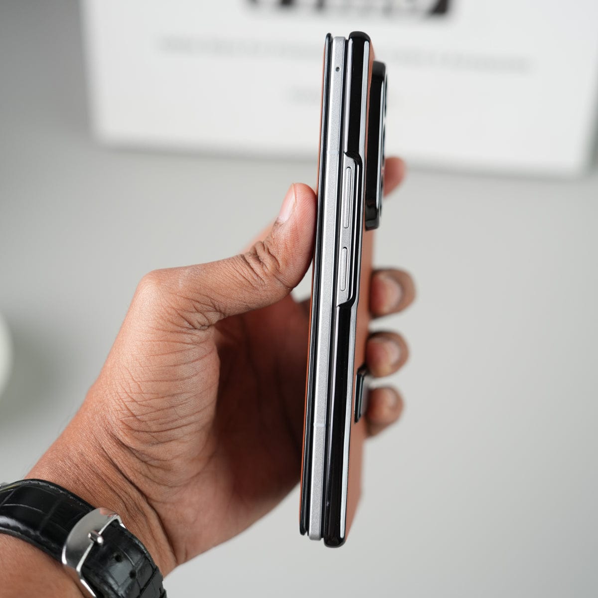 Flip Cover with Kickstand for Samsung Galaxy Z Fold 8 Ultra | PU Leather Protective Case