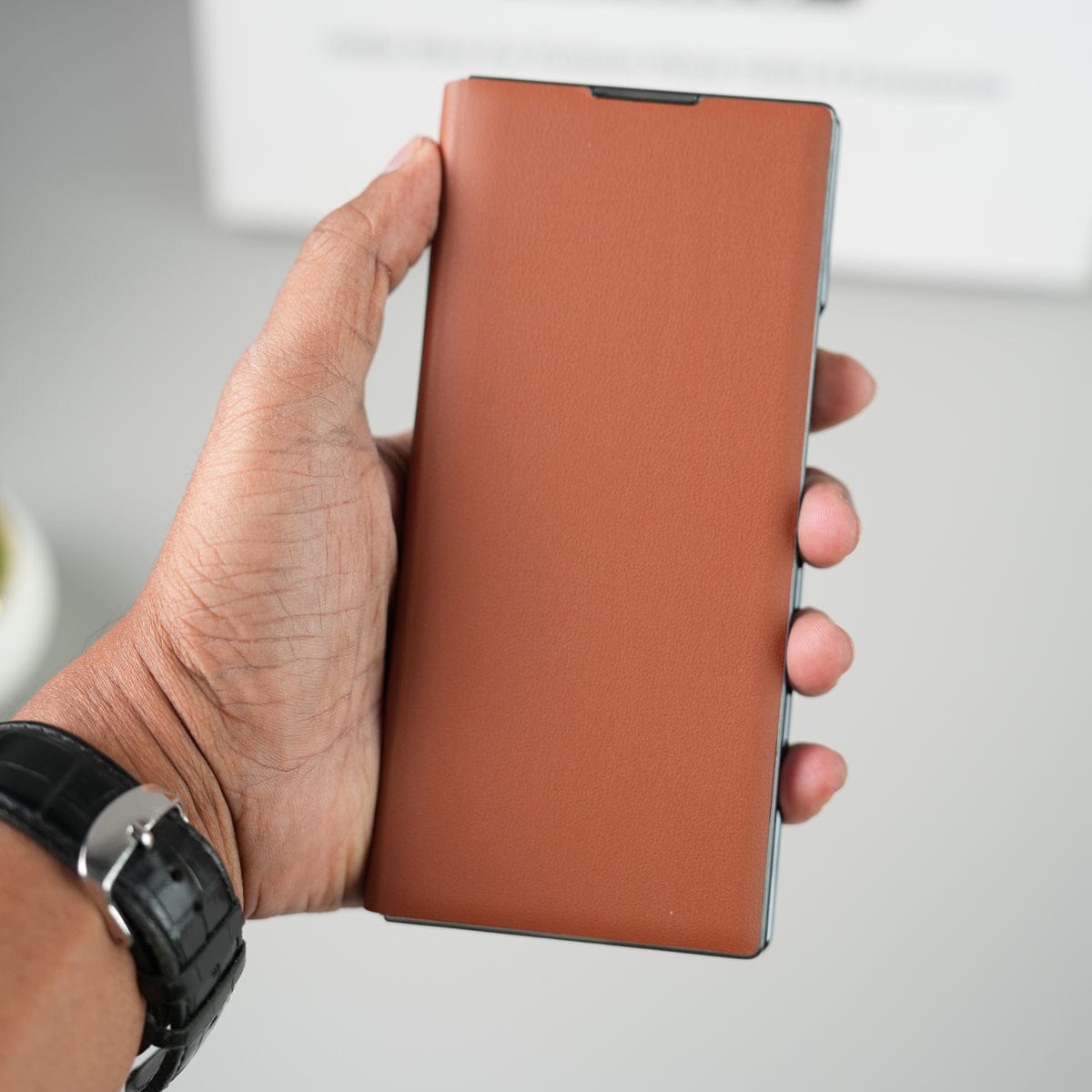 Flip Cover with Kickstand for Samsung Galaxy Z Fold 8 Ultra | PU Leather Protective Case