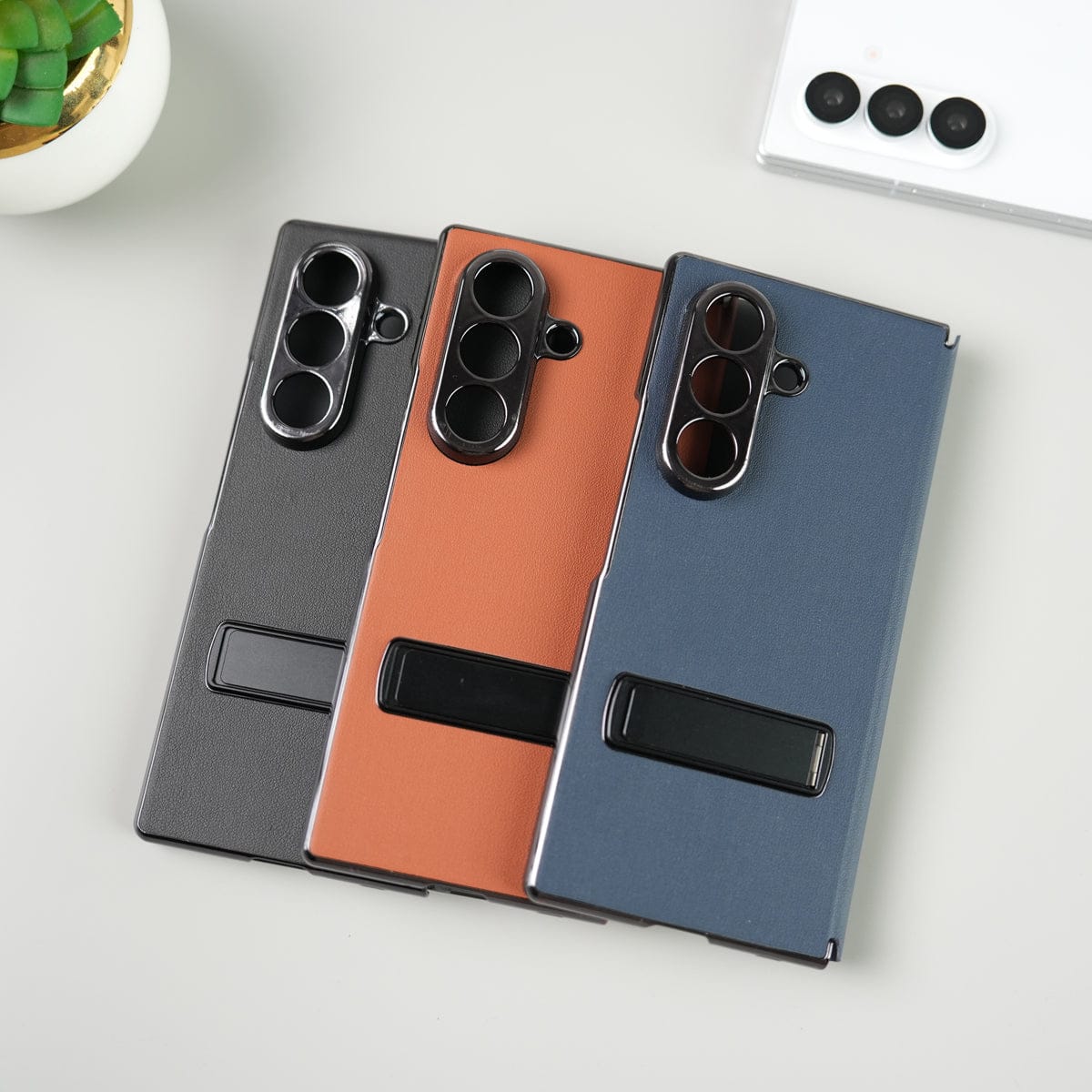 Flip Cover with Kickstand for Samsung Galaxy Z Fold 8 Ultra | PU Leather Protective Case