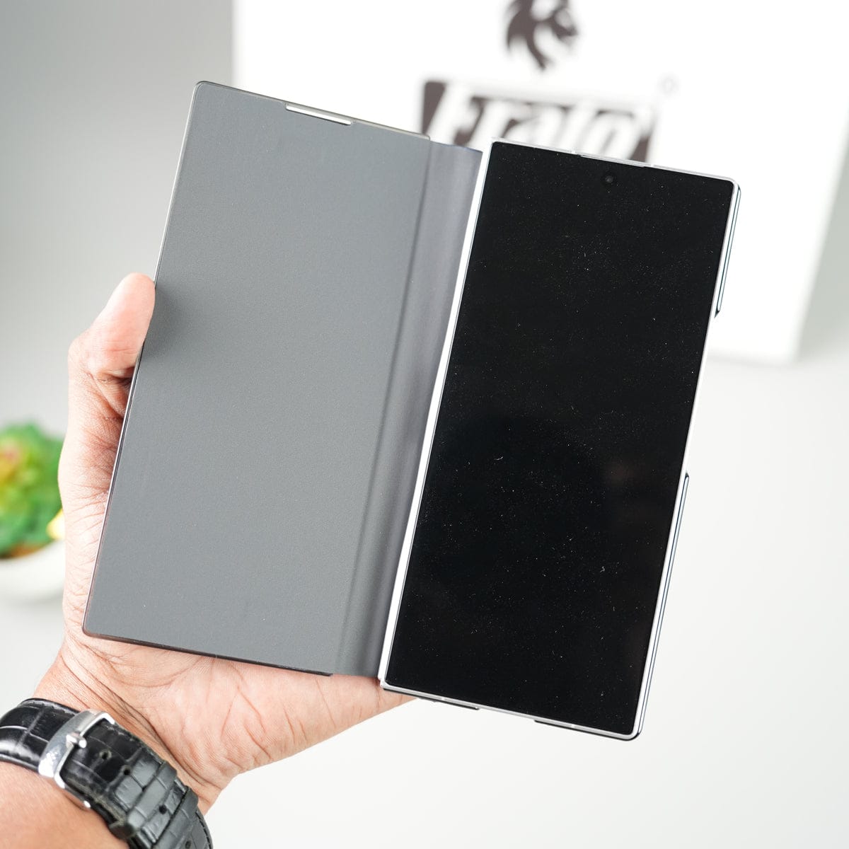 Flip Cover with Kickstand for Samsung Galaxy Z Fold 8 Ultra | PU Leather Protective Case