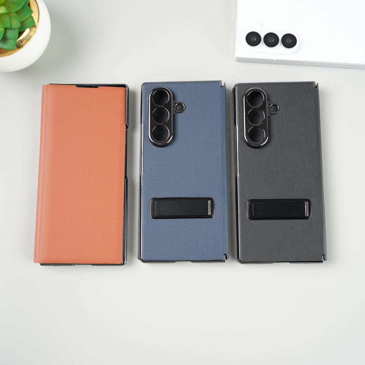 Flip Cover with Kickstand for Samsung Galaxy Z Fold 8 Ultra | PU Leather Protective Case
