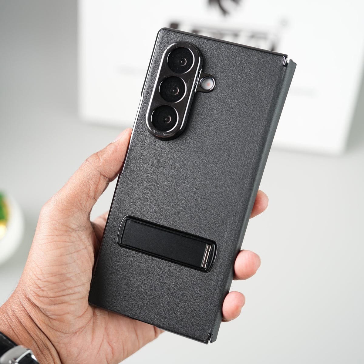 Flip Cover with Kickstand for Samsung Galaxy Z Fold 8 Ultra | PU Leather Protective Case