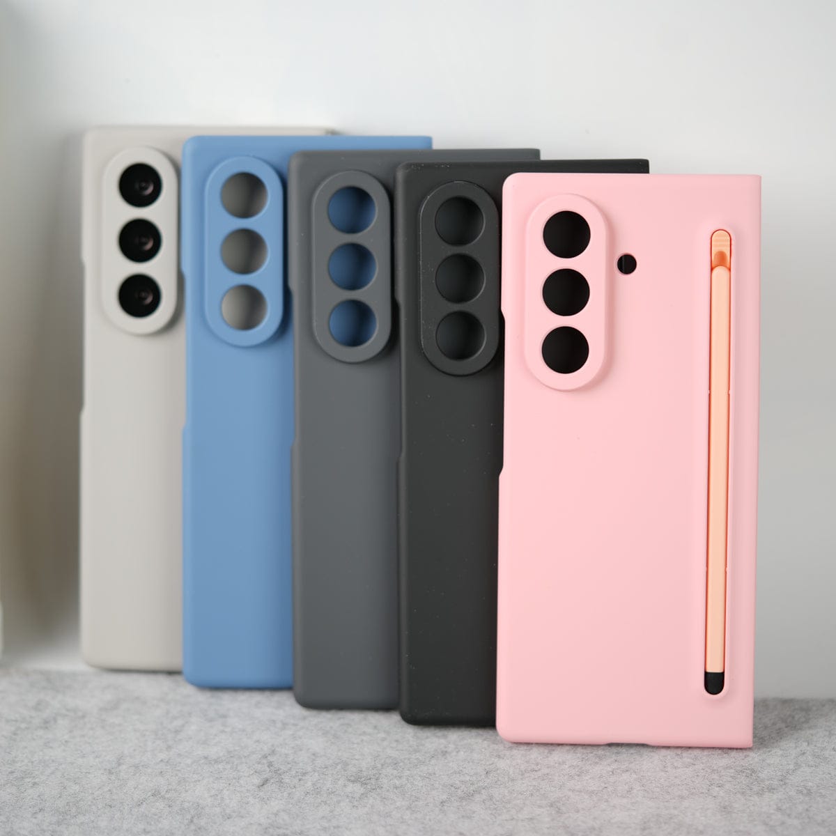 Slim Pen Slot Ultra Thin PC Protective Cover For Samsung Galaxy Z Fold 8 Ultra