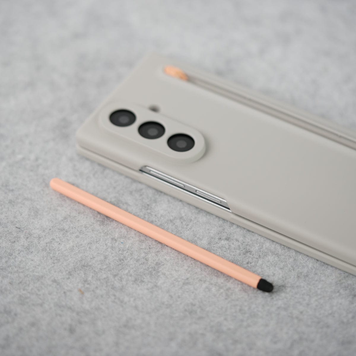 Slim Pen Slot Ultra Thin PC Protective Cover For Samsung Galaxy Z Fold 8 Ultra
