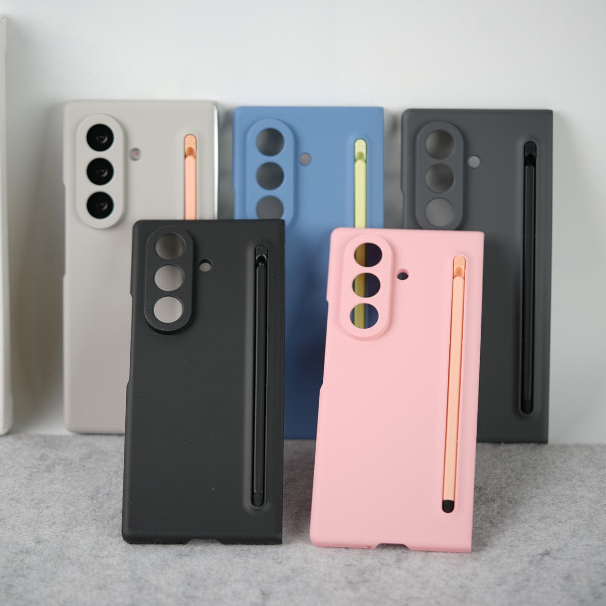 Slim Pen Slot Ultra Thin PC Protective Cover For Samsung Galaxy Z Fold 8 Ultra