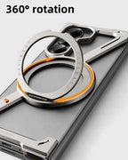 Z Shape Aluminium Metal Rotating Kickstand Case for Samsung Galaxy Z Fold 8 Ultra