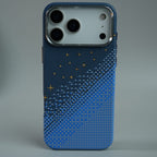 iPhone 17 Series Premium Pixel Gradient MagSafe Case with Metal Camera Frame