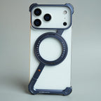 iPhone 17 Series Z Shape Aluminum Metal Rotating Kickstand Frameless Design