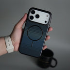 iPhone 17 Series Carbon Design Mag Ring Case Slim Protective Cover