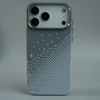 iPhone 17 Series Premium Pixel Gradient MagSafe Case with Metal Camera Frame