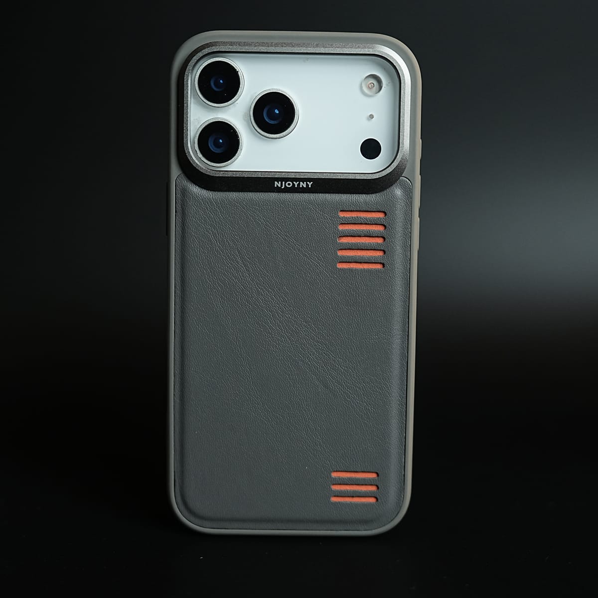Premium PU Leather Case for iPhone 17 Series | Metal Camera Frame