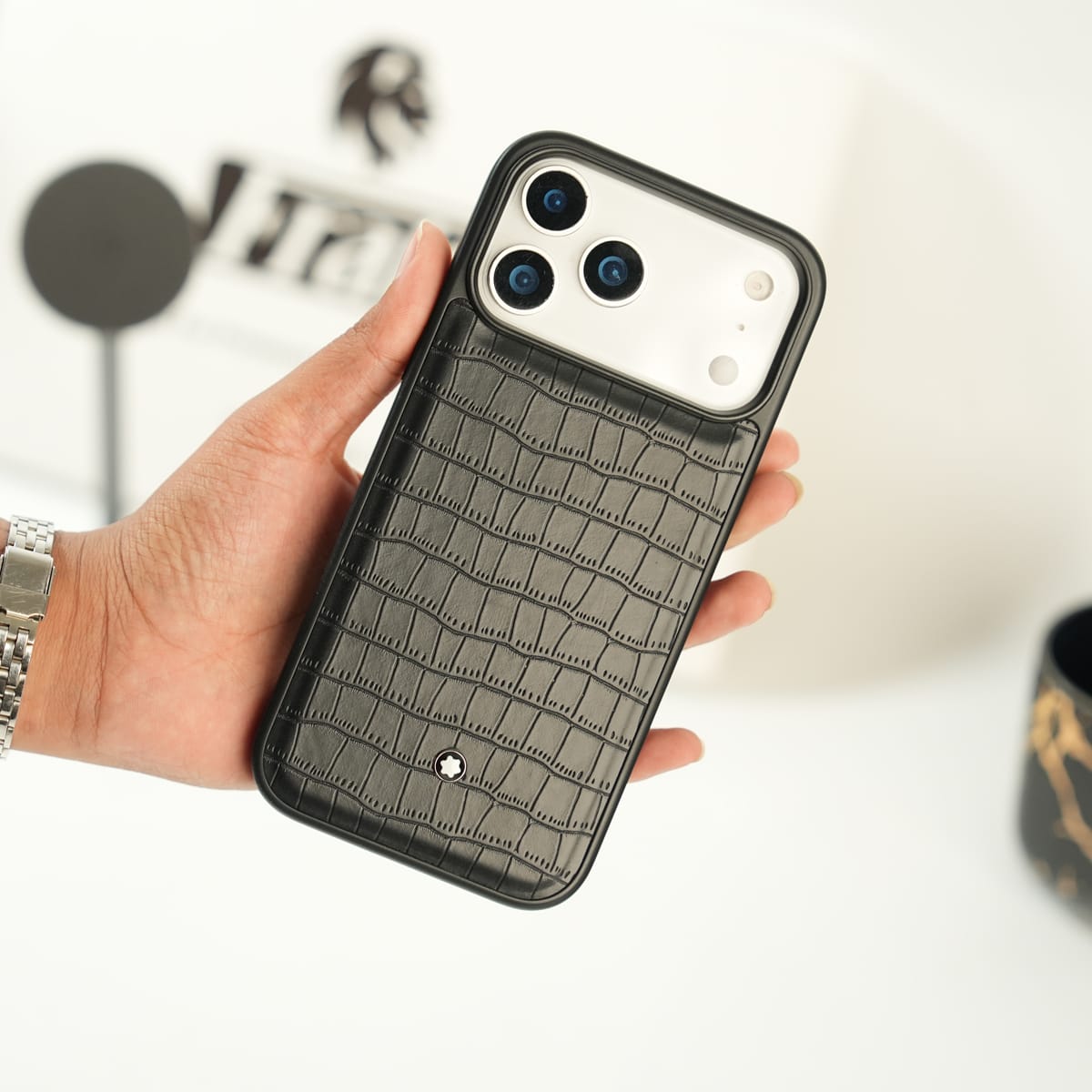 iPhone 17 Series Crocodile Texture Designer Case Cover | Premium Slim Protective Cover