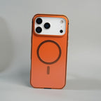 iPhone 17 Series Premium Glass Back MagSafe Case with Aluminium Side Bumper