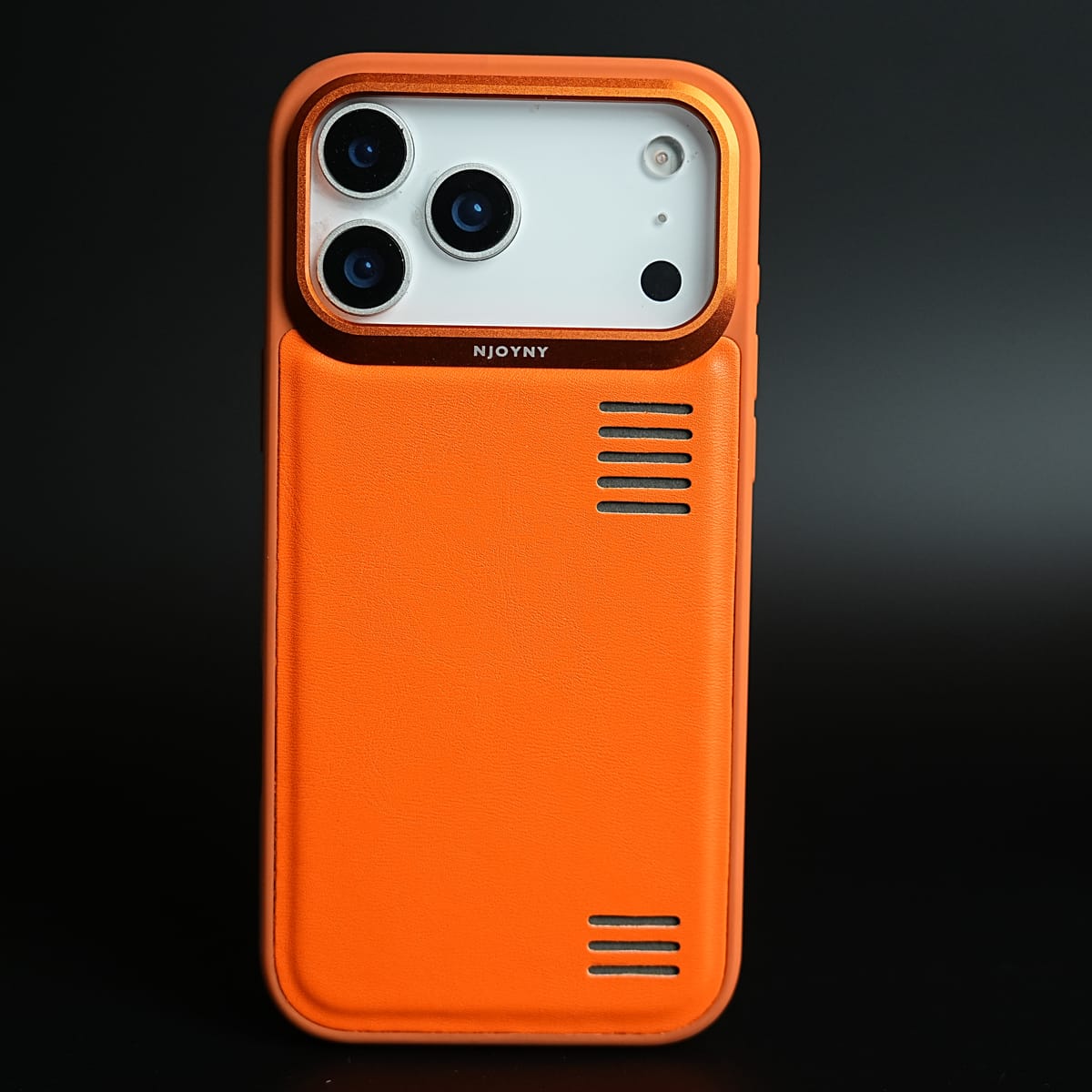 Premium PU Leather Case for iPhone 17 Series | Metal Camera Frame