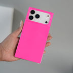 iPhone 17 Series Neon Series Square Bumper Glossy Cover