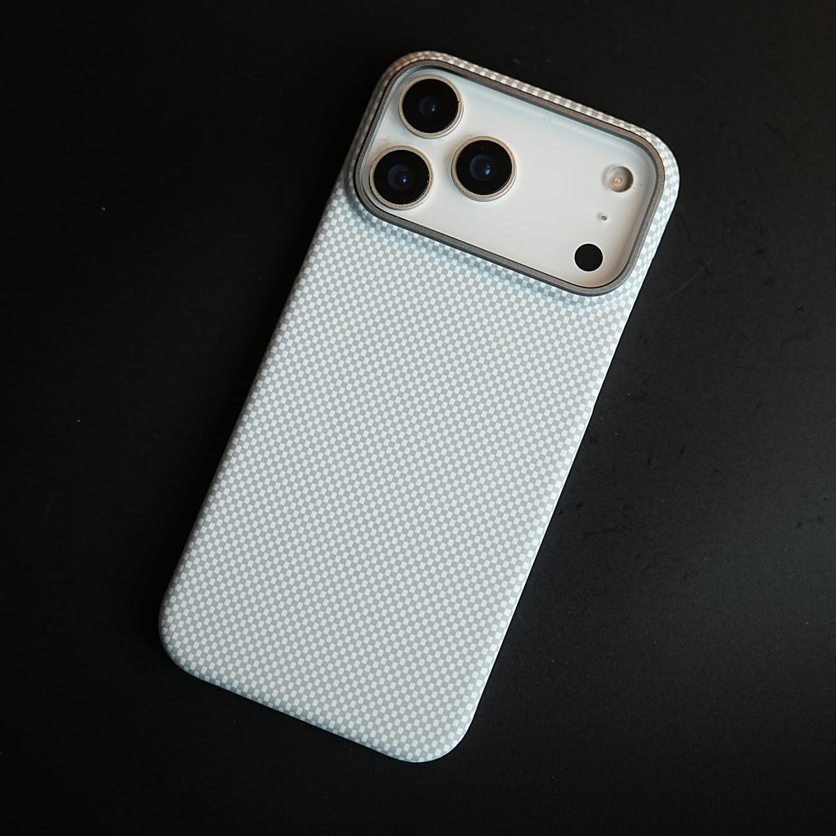 Premium Micro Check Pattern Case for Phone 17 Series | Magsafe Compatibility