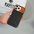 iPhone 17 Series Premium PU Leather MagSafe Case | Metal Camera Frame Protective Cover