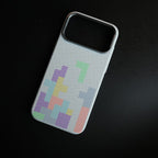 Aramid Design Hard Pc Case for iPhone 17 Series | Magnetic Ring Cover | Brick Design