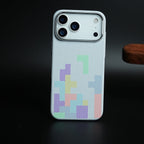 Aramid Design Hard Pc Case for iPhone 17 Series | Magnetic Ring Cover | Brick Design