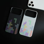 Aramid Design Hard Pc Case for iPhone 17 Series | Magnetic Ring Cover | Brick Design