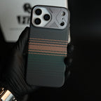 Armid Designer MagSafe Case for 17 Pro Max with Metal Camera Protection
