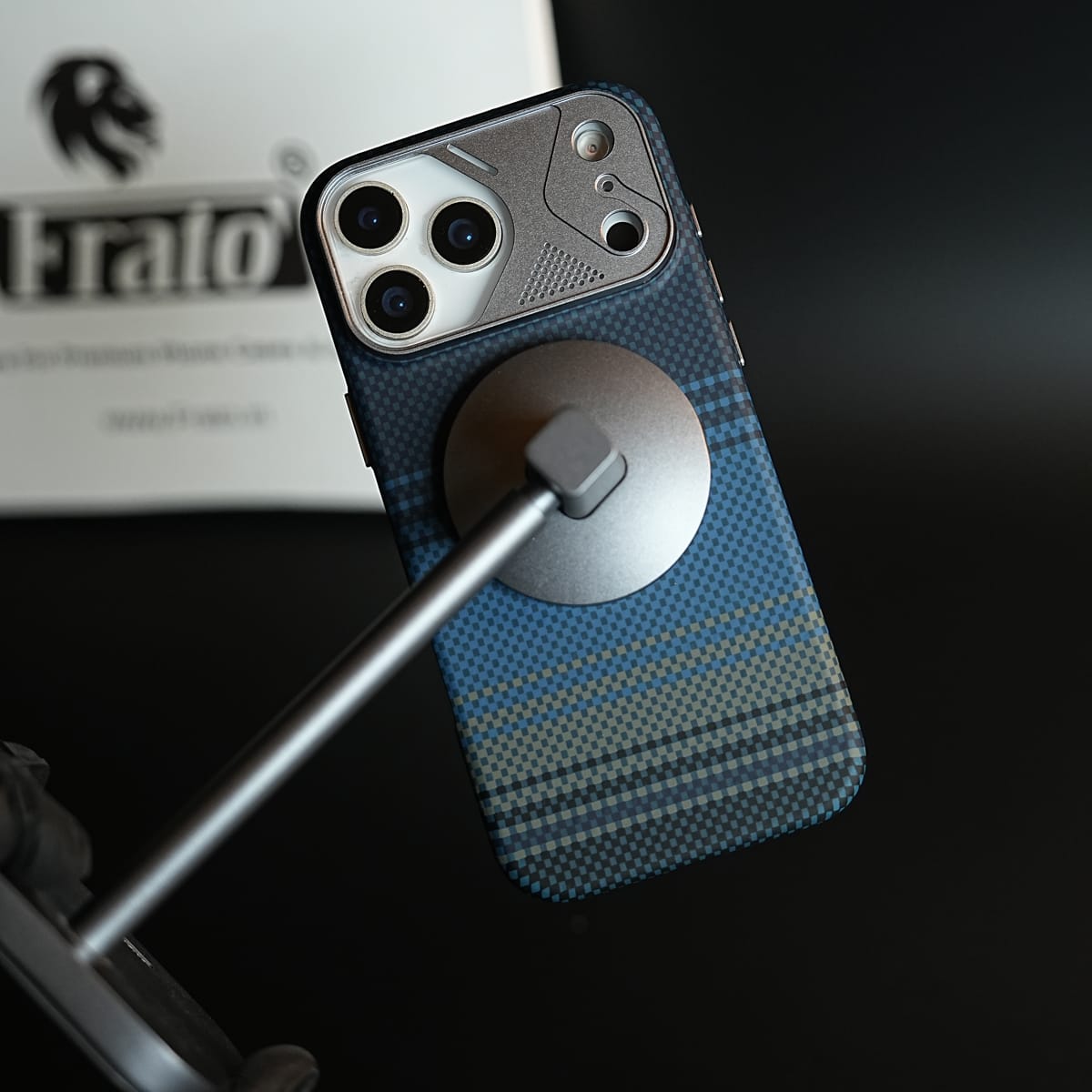 Armid Designer MagSafe Case for 17 Pro Max with Metal Camera Protection